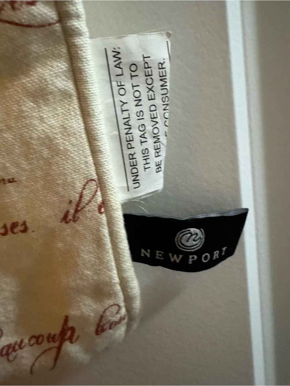 Newport pillow cover